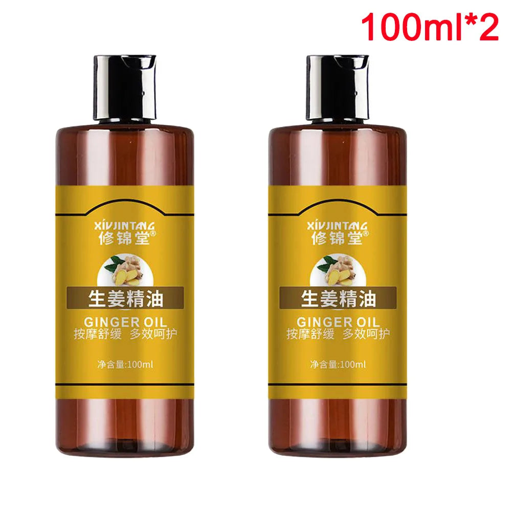 Ginger Essential Oil Massage Hydrating Body Oil For Skin Care And Relaxation