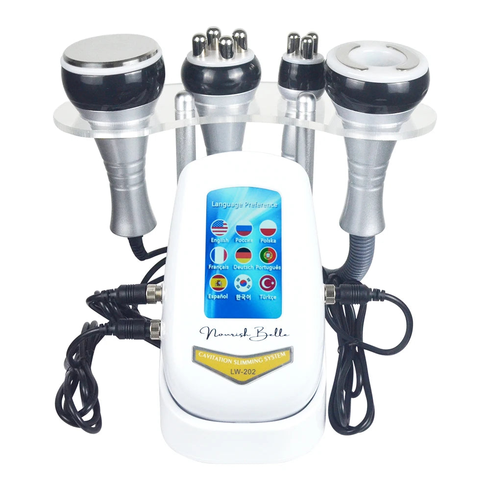 Three In One 40K Body Slimming Massager Cavitation Machine For Face And Body