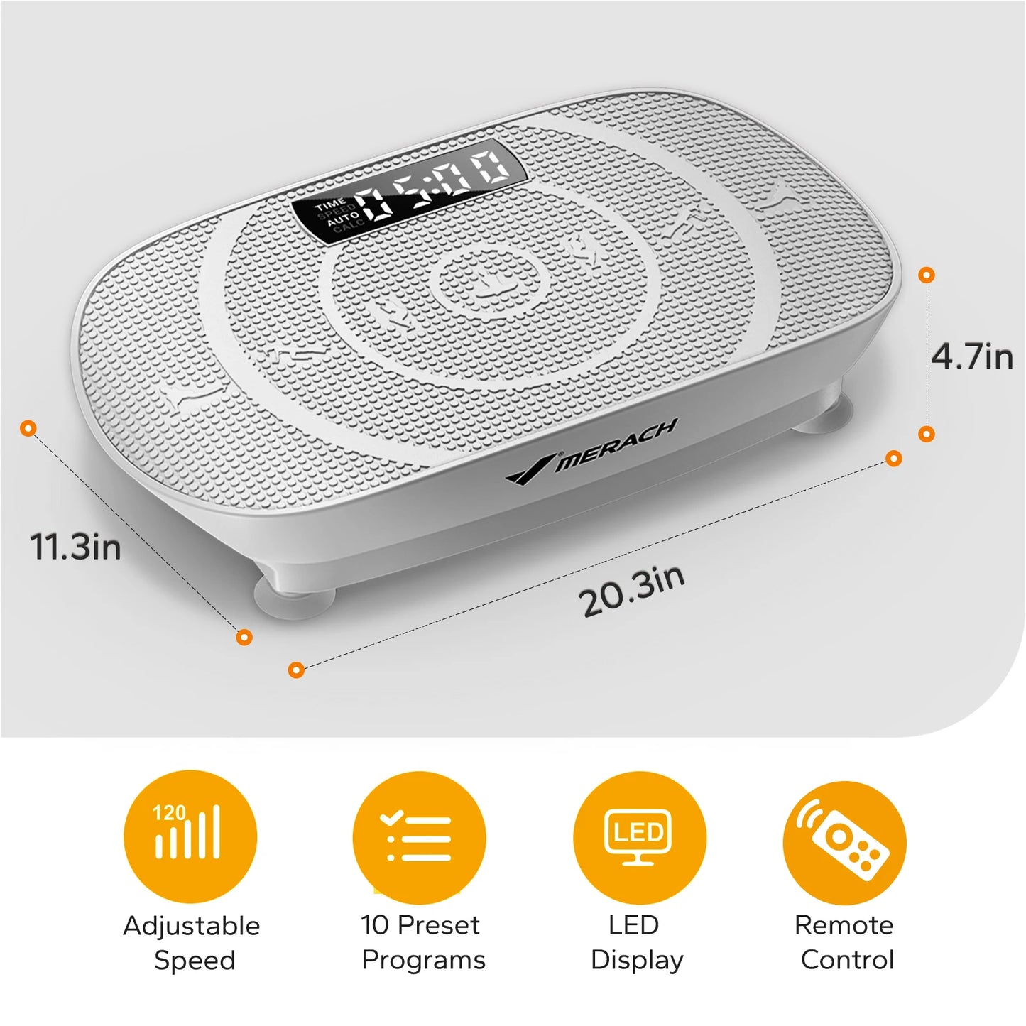 Elevate your wellness routine with the CV30 vibration plate for a fast, whole body workout in minutes.
