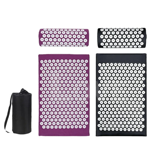 1PC/SET Massager Cushion Acupressure Mat Pillow Relieve Stress Back Pain Massage for Acupuncture Yoga Muscle Relaxation