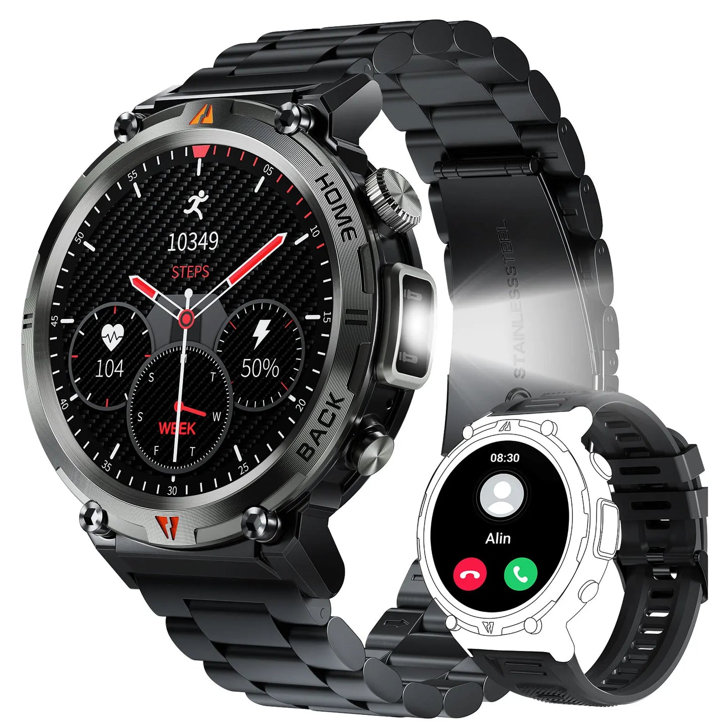 Elevate your everyday with a Bluetooth Call smartwatch that keeps pace with your life.