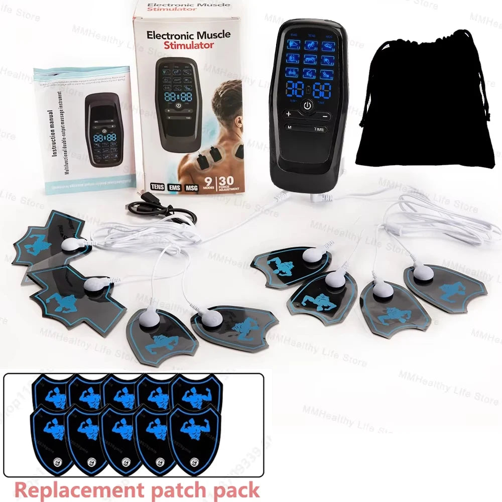 Electric Muscle Therapy Stimulator Tens Muscle Stimulator Electric EMS Acupuncture Body Massage Digital Therapy Slimming Machine