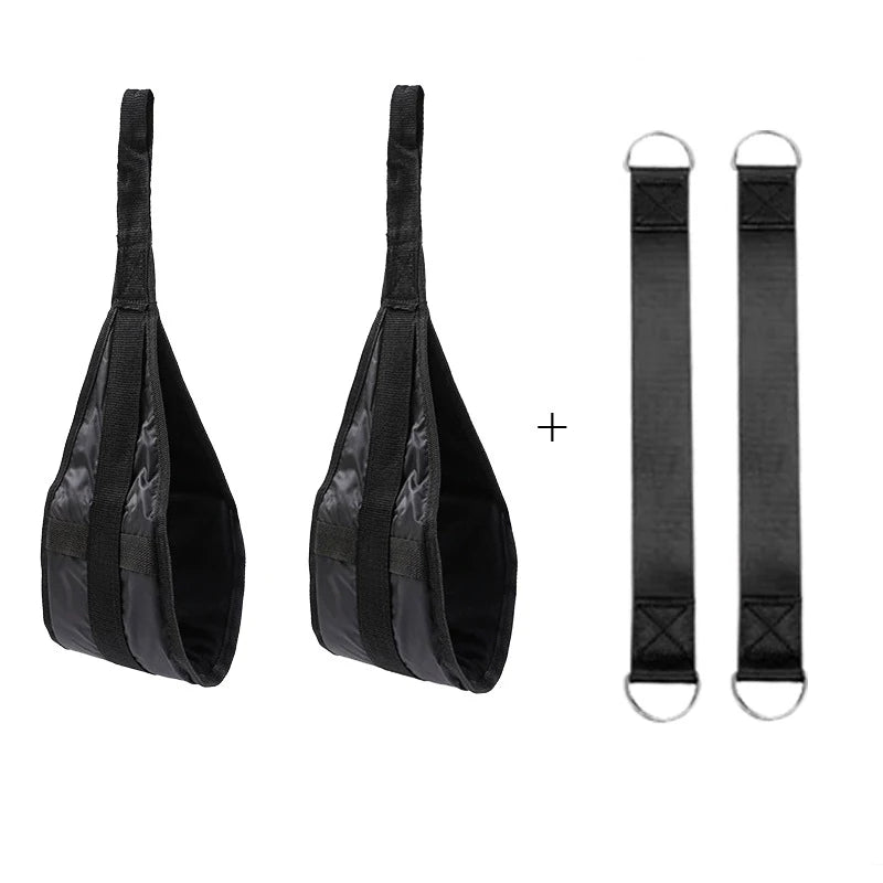 Fitness AB Sling Straps Suspension Heavy Duty For Pull Up Bar And Leg Raises