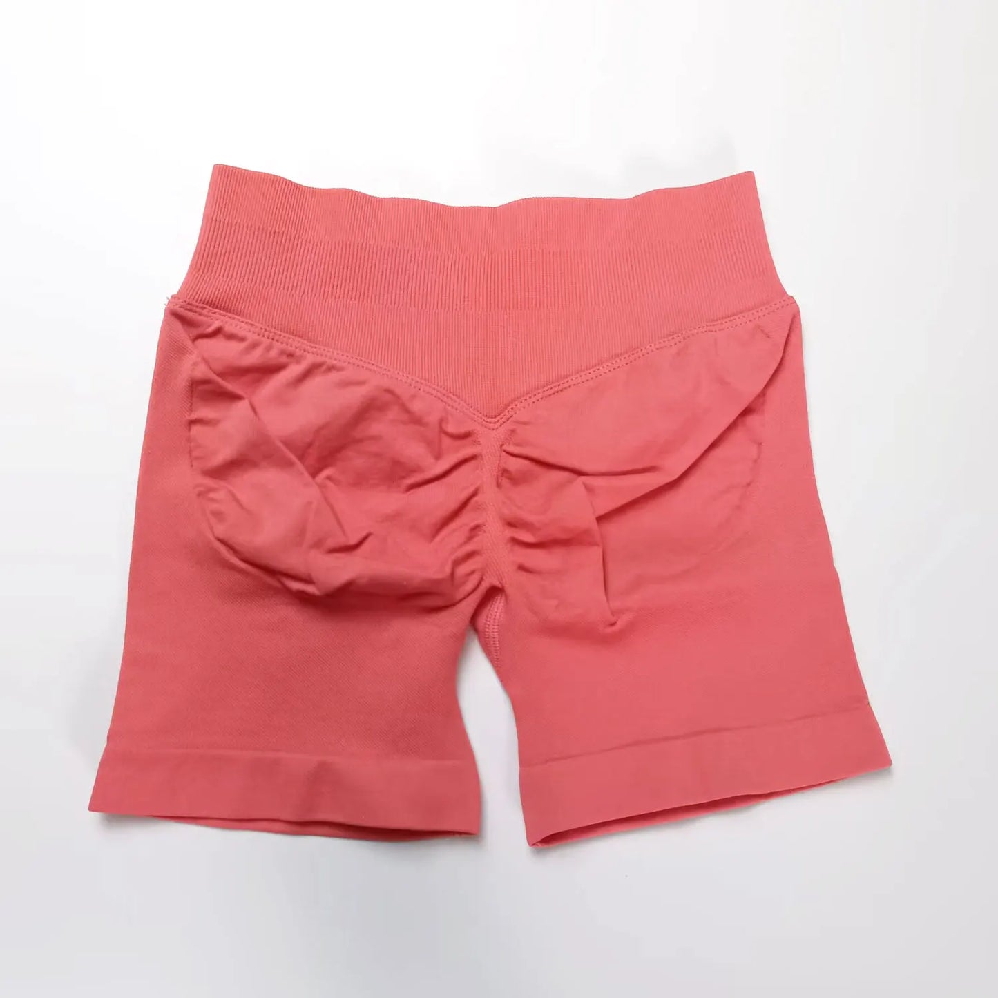 NCLAGEN Impact Shorts Women Low Rise Workout Gym Clothes Running Seamless Sports Leggings Scrunch Booty Hip Lifting Yoga Shorts