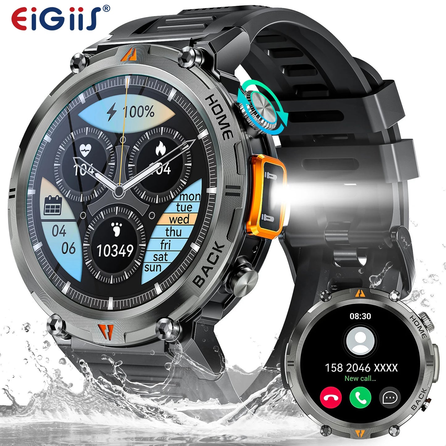 Elevate your everyday with a Bluetooth Call smartwatch that keeps pace with your life.