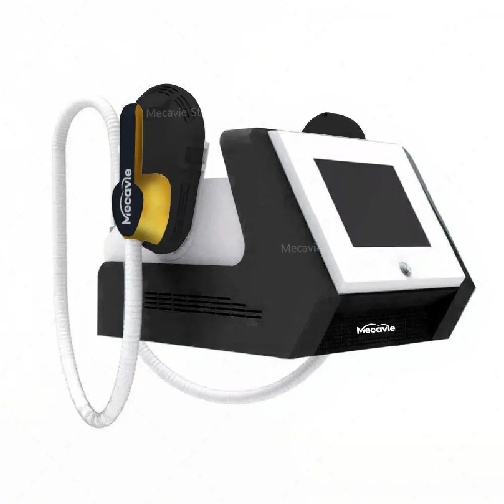 Achieve a fitter silhouette at home with MECAVIE 2025 ABS Fitness And Wellness EMS RF Professional Body Shaper.