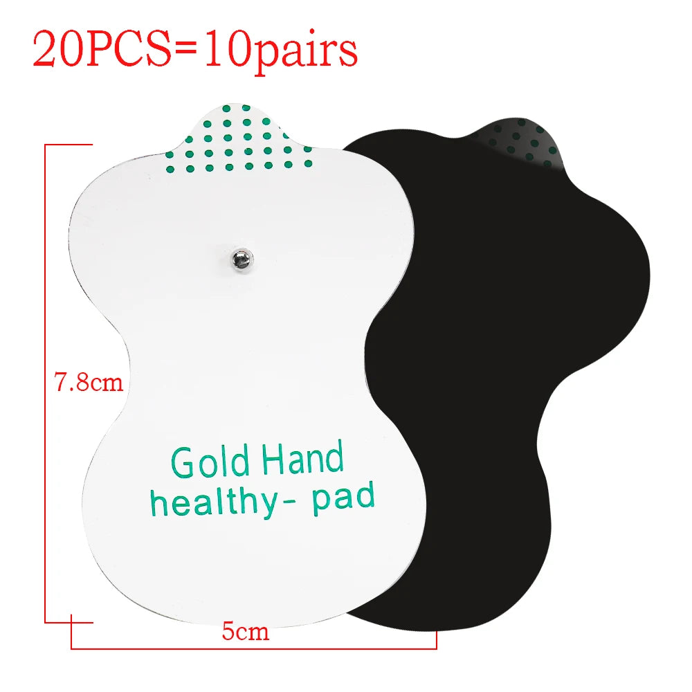 10/20PCS Electrode Pads Gel For Tens Acupuncture Physiotherapy Machine Slimming Pulse Ems Muscle Stimulator Massager Sticker