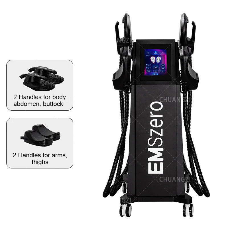 Professional EMS+EMT/RF Body Sculpting Slimming Muscle Stimulation Fat Removal HI-EMT PRO Burning Carving Weight Loss Machine