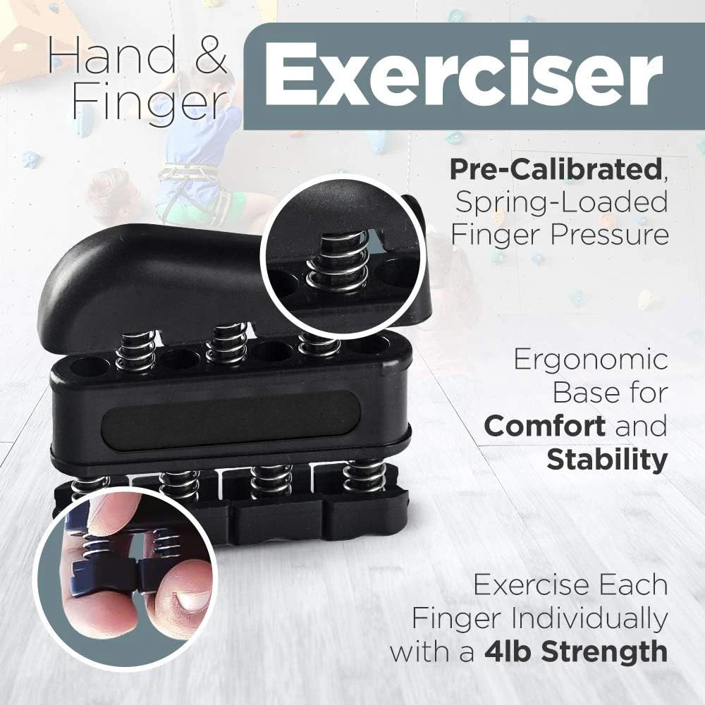 WOSWEIR-Elderly Exercise Finger Strengthening Grip Strength Rehabilitation Training Multi-Function Indoor Office Tool