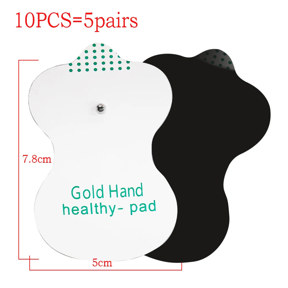10/20PCS Electrode Pads Gel For Tens Acupuncture Physiotherapy Machine Slimming Pulse Ems Muscle Stimulator Massager Sticker