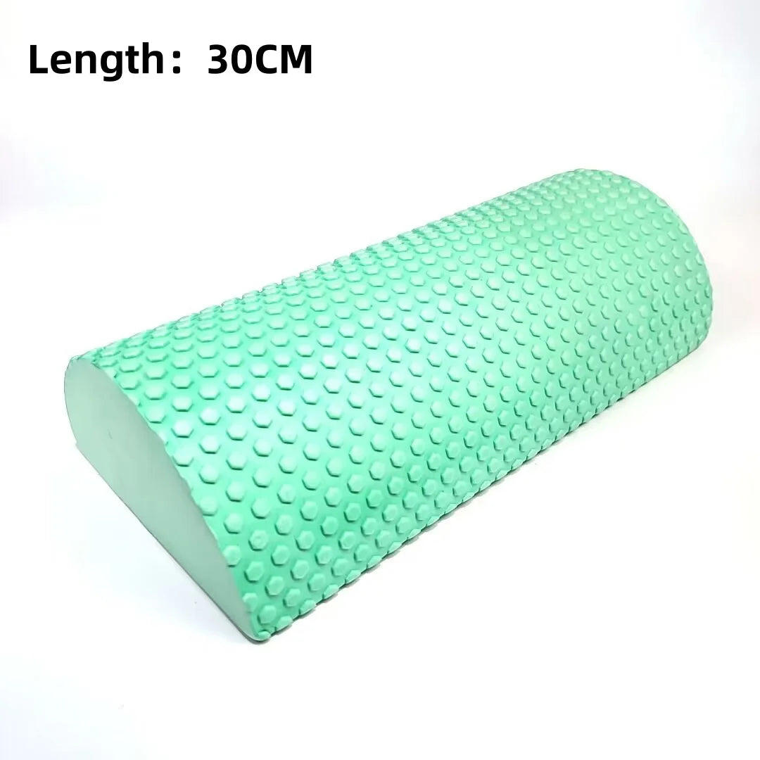 30 and 33 Centimeters Fitness Foam Roller for Muscle Massage Pilates Recovery