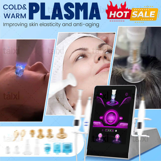 8 In 1 Cold Hot Plasma Machine Ozone For Skin Rejuvenation And Anti Aging