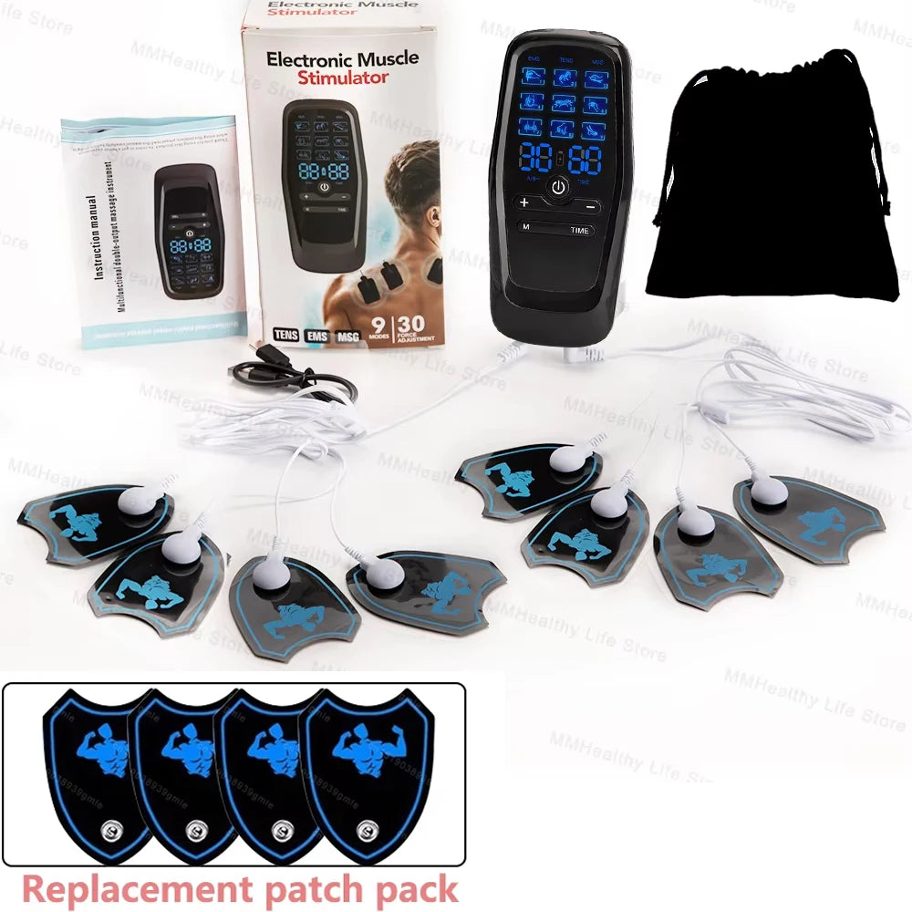 Electric Muscle Therapy Stimulator Tens Muscle Stimulator Electric EMS Acupuncture Body Massage Digital Therapy Slimming Machine