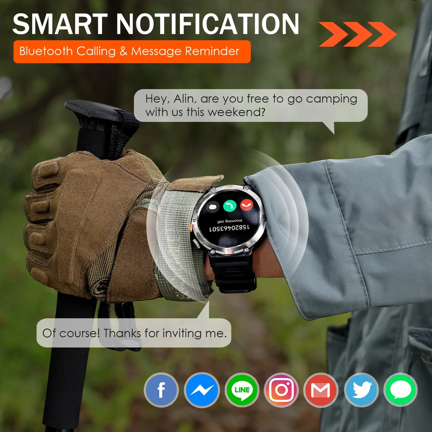 Elevate your everyday with a Bluetooth Call smartwatch that keeps pace with your life.