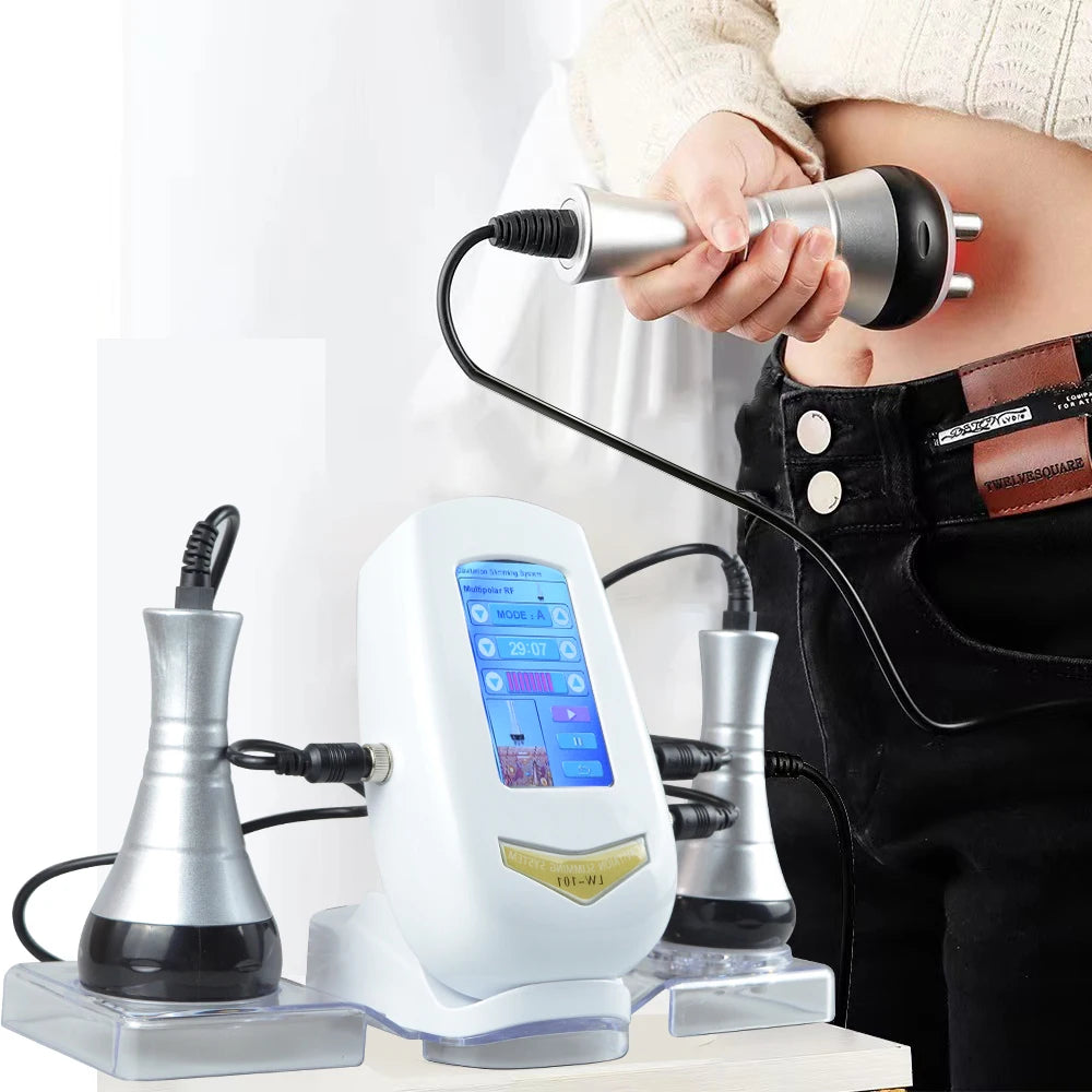 Three In One 40K Cavitation Massager RF Lifting Body Slimming Device