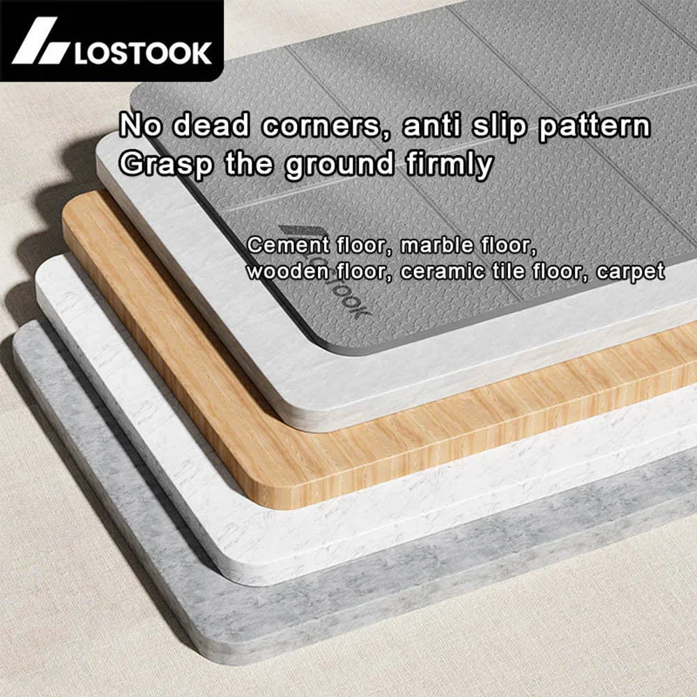 Foldable Yoga Mat 4mm Thick TPE Easy to Store for Travel Exercise Mat for Yoga Pilates Home Workouts and Floor Exercises