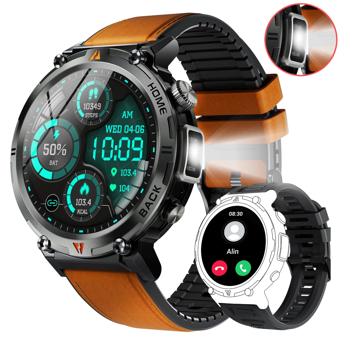 Elevate your everyday with a Bluetooth Call smartwatch that keeps pace with your life.