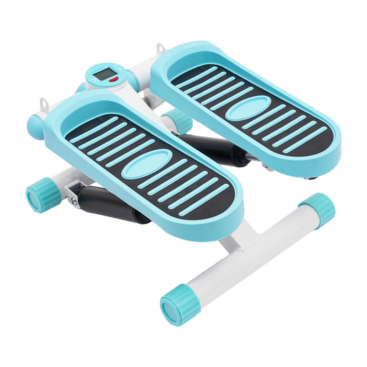 Turn spare minutes into powerful cardio with a compact stepping trainer you can use anywhere.