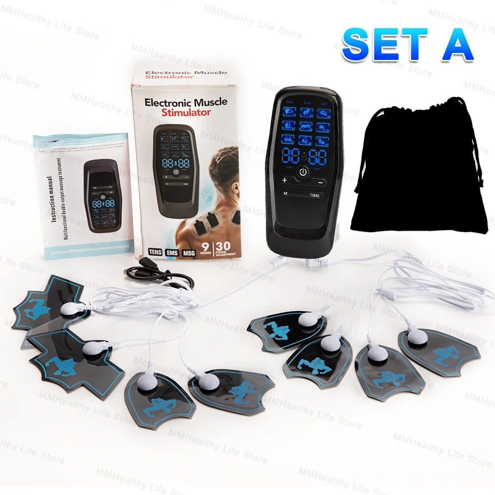 Electric Muscle Therapy Stimulator Tens Muscle Stimulator Electric EMS Acupuncture Body Massage Digital Therapy Slimming Machine