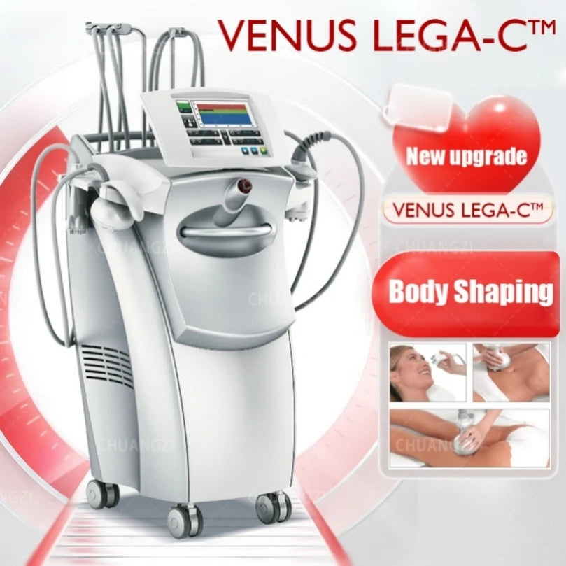 HOT Venus Lega-c Body Shaping Machine with RF Skin Tightening and Vacuum Body Contouring Beauty Equipment for Spa Salon