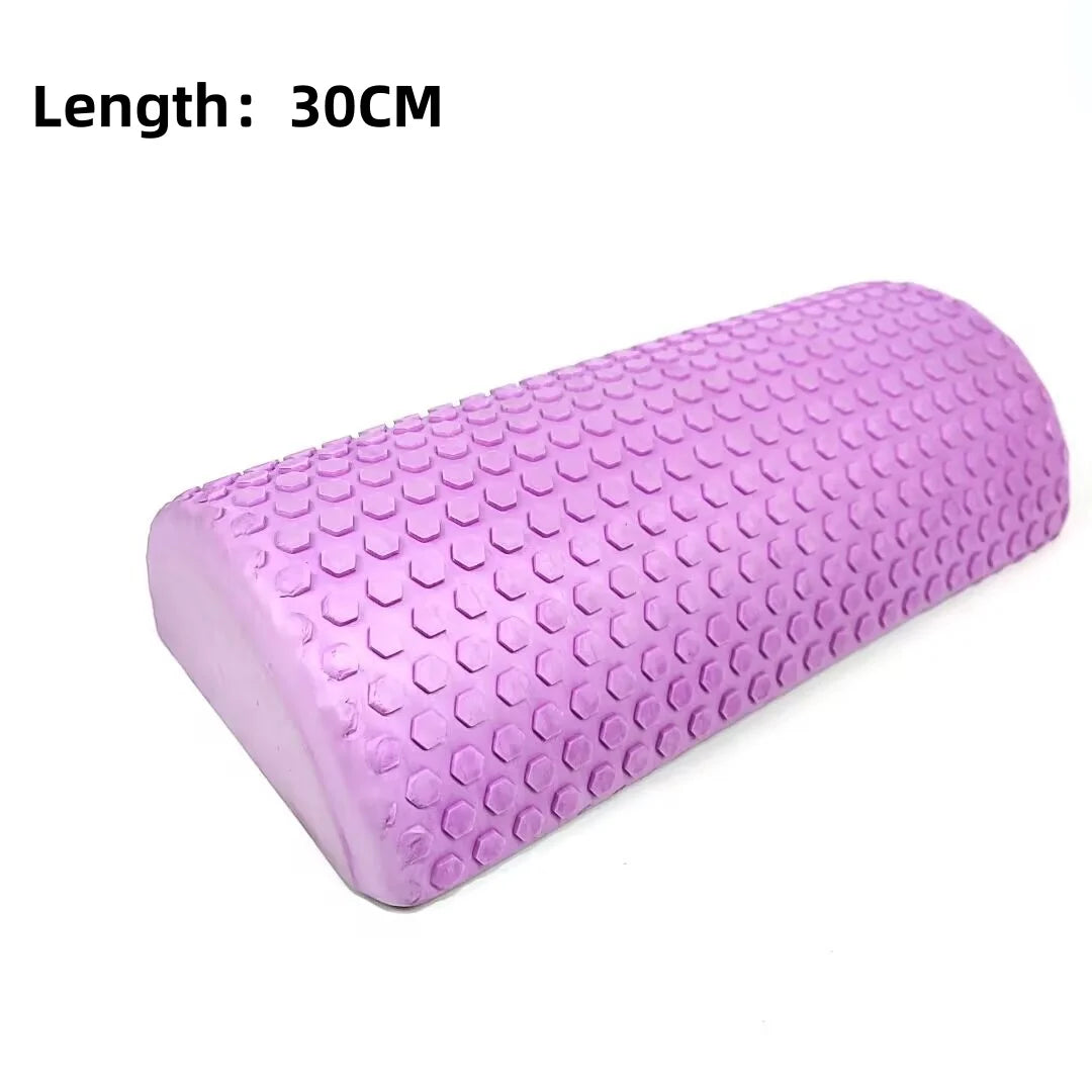 30 and 33 Centimeters Fitness Foam Roller for Muscle Massage Pilates Recovery