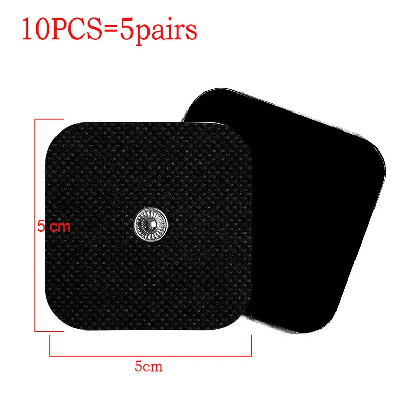 10/20PCS Electrode Pads Gel For Tens Acupuncture Physiotherapy Machine Slimming Pulse Ems Muscle Stimulator Massager Sticker