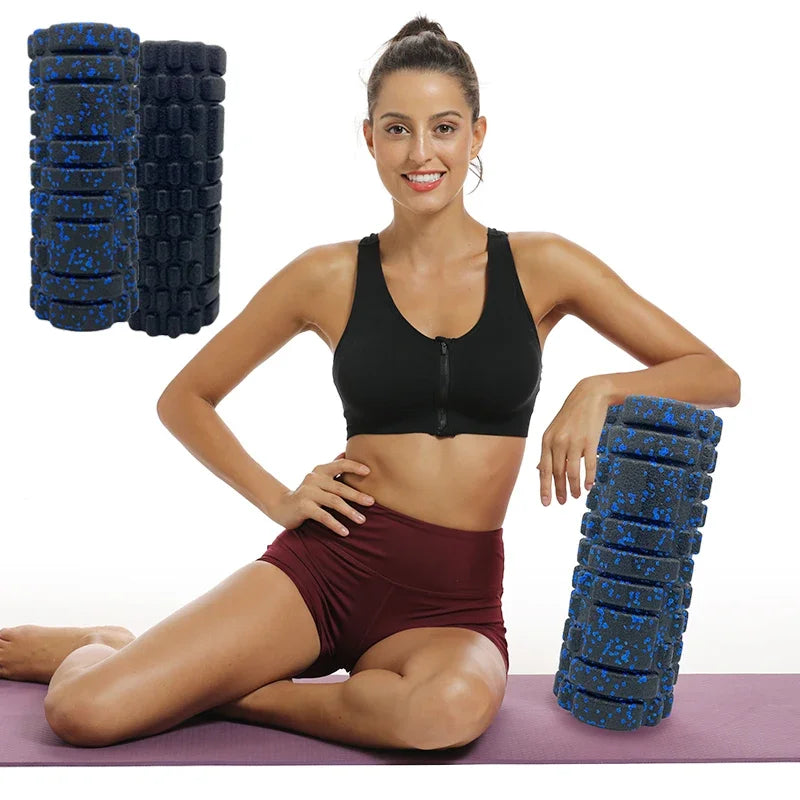 30 and 33 Centimeters Fitness Foam Roller for Muscle Massage Pilates Recovery