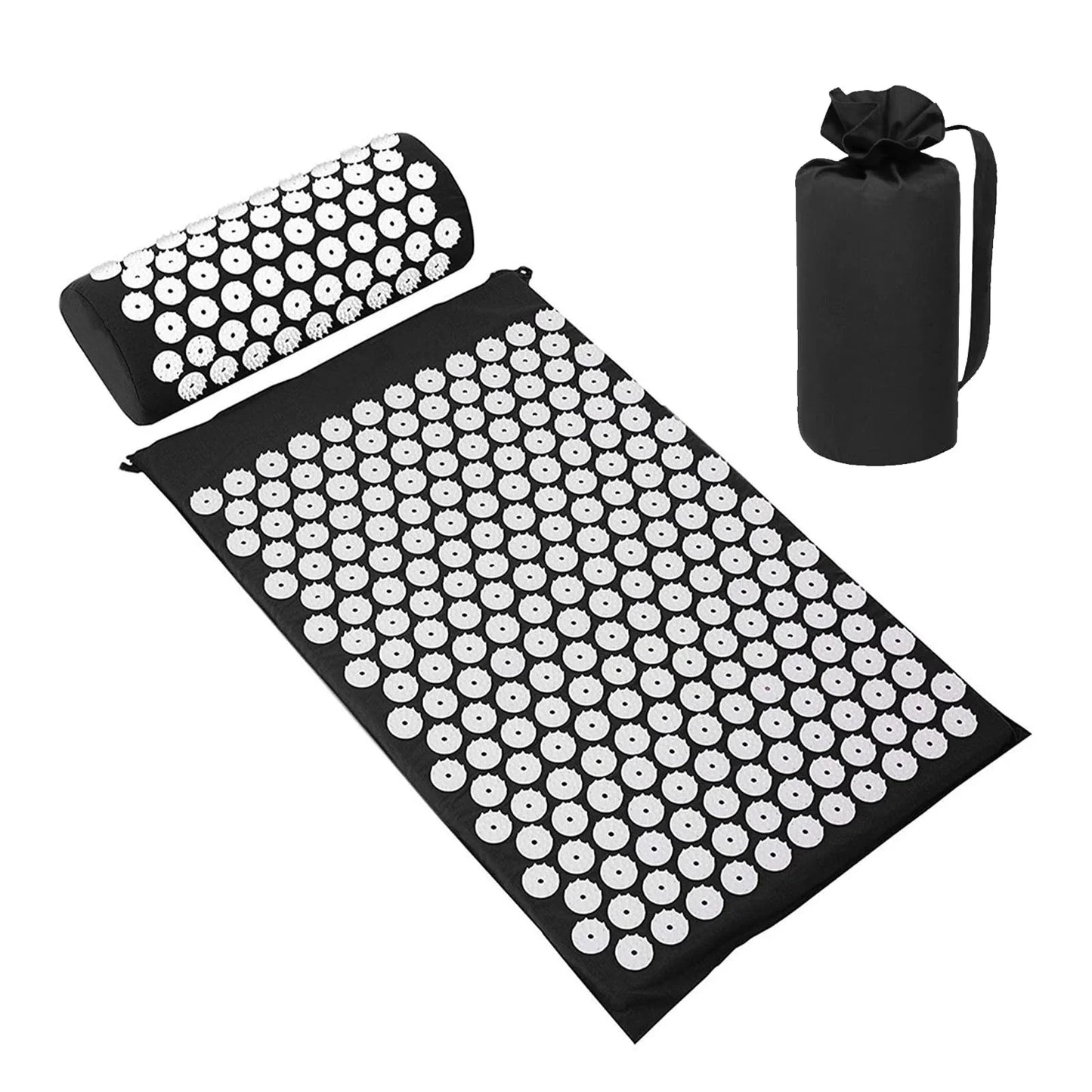 1PC/SET Massager Cushion Acupressure Mat Pillow Relieve Stress Back Pain Massage for Acupuncture Yoga Muscle Relaxation