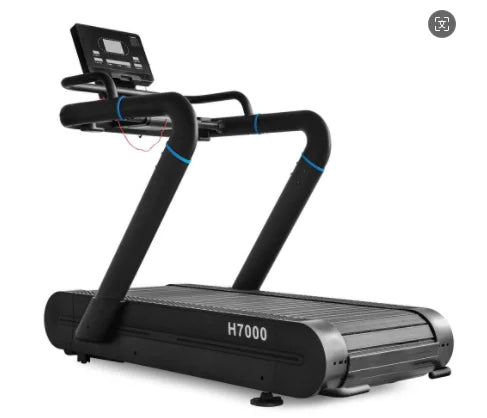 Commercial Treadmill, 6 HP AC Motorized Auto Incline Slat Belt Running Machine for Gym Use Cardio Training with 15% Incline