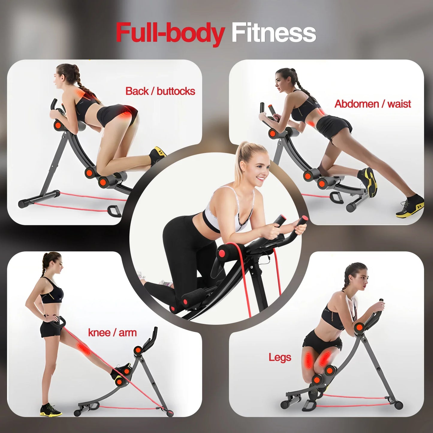 Revitalize your core with a foldable ab trainer that blends compact storage with a targeted, effective workout.