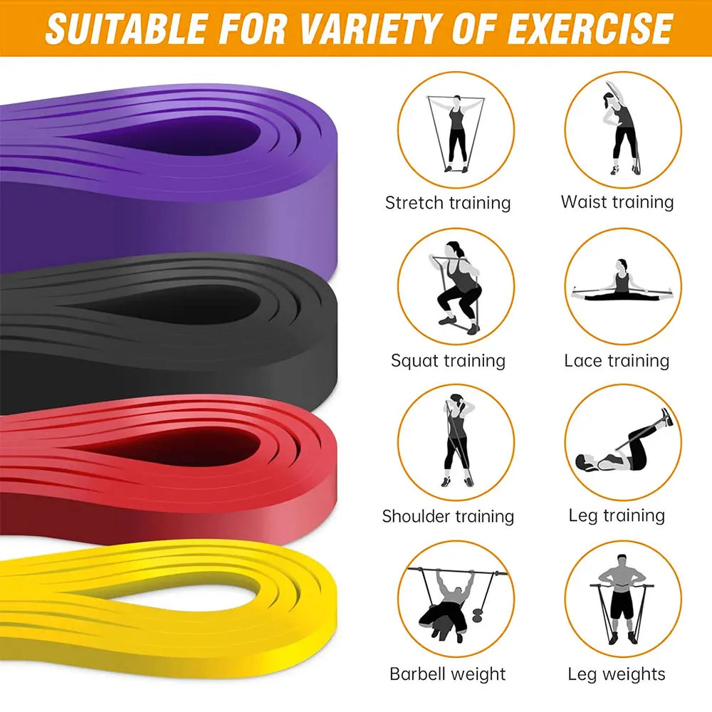Resistance Bands, Pull Up Assistance Bands, Exercise Bands for Men and Women Home Fitness, Body Stretching, Strength Training