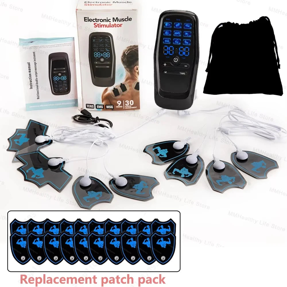 Electric Muscle Therapy Stimulator Tens Muscle Stimulator Electric EMS Acupuncture Body Massage Digital Therapy Slimming Machine