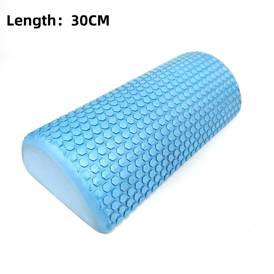 30 and 33 Centimeters Fitness Foam Roller for Muscle Massage Pilates Recovery
