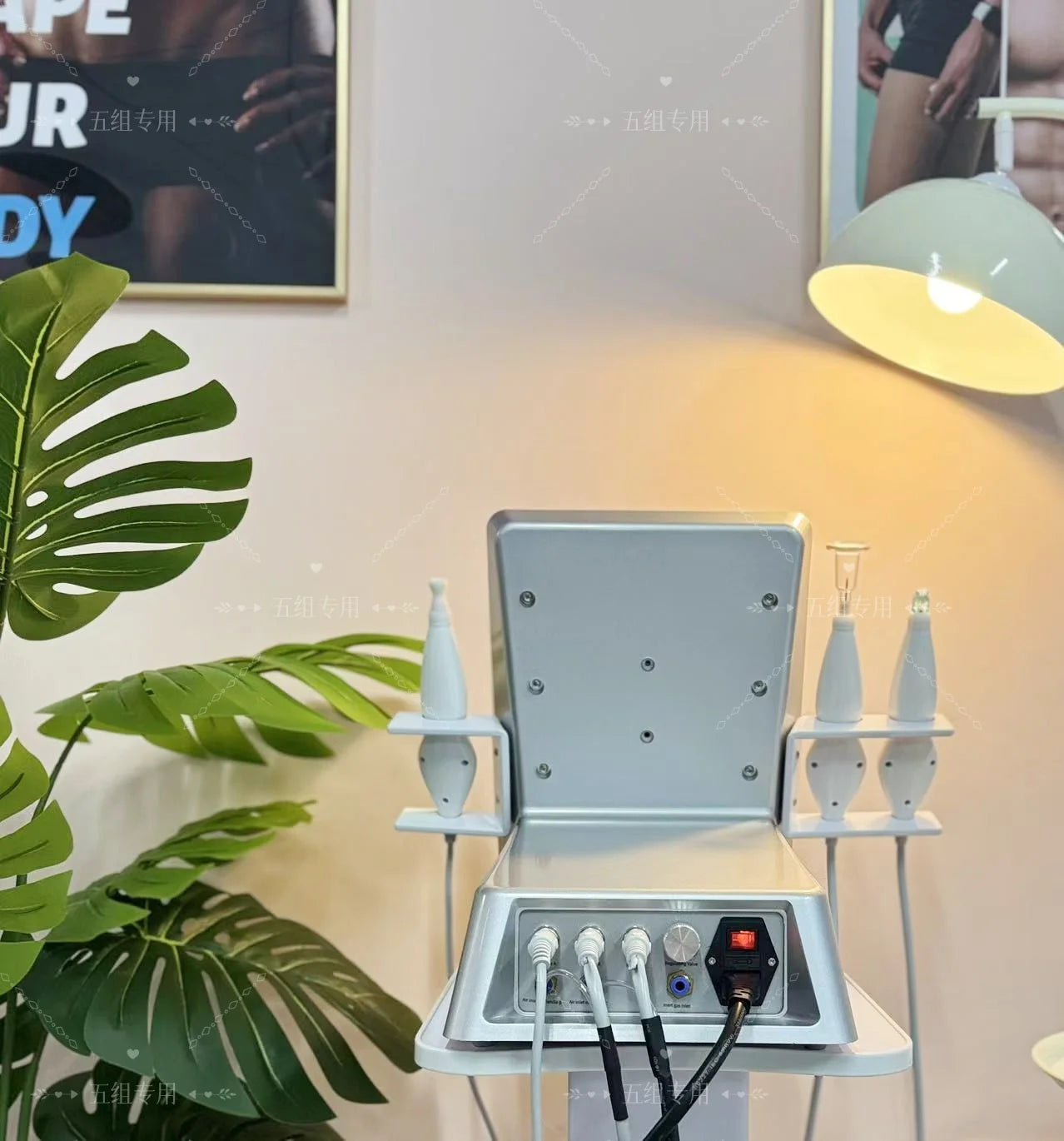 8 In 1 Cold Hot Plasma Machine Diamond Stamp Ozone For Skin Rejuvenation