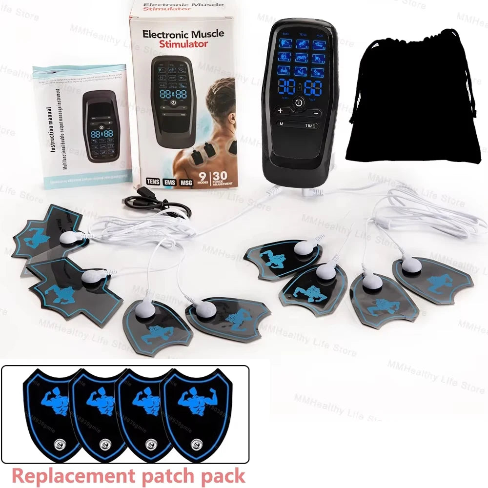 Electric Muscle Therapy Stimulator Tens Muscle Stimulator Electric EMS Acupuncture Body Massage Digital Therapy Slimming Machine
