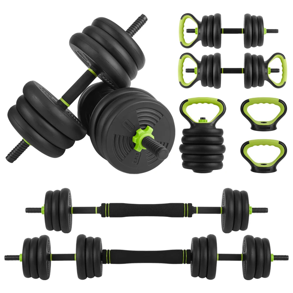 Adjustable Dumbbells 44/66/88 Lbs 4 In 1 Free Weight Set For Home Gym
